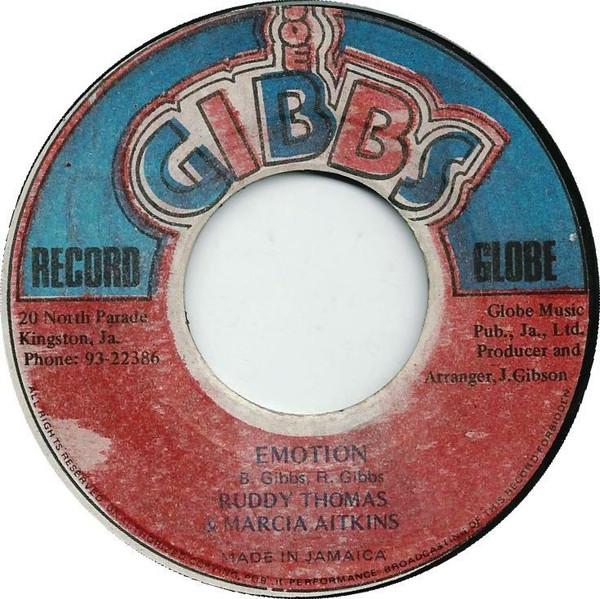 Ruddy Thomas, Marcia Aitken, Joe Gibbs & The Professionals - Emotion / Dub Motion