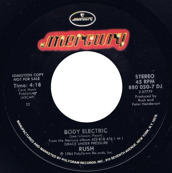 Rush - Body Electric