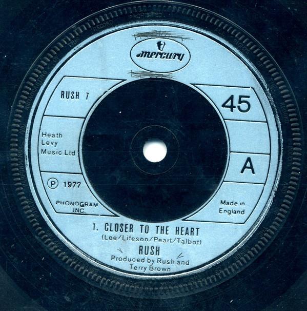 Rush - Closer To The Heart