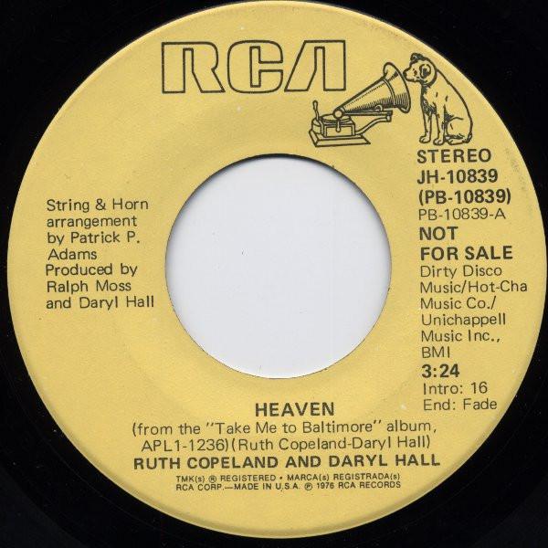 Ruth Copeland, Daryl Hall - Heaven