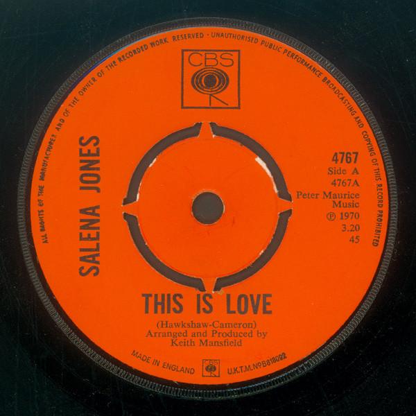 Salena Jones - This Is Love