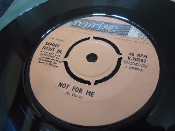 Sammy Davis Jr. - Not For Me / Bang! Bang!