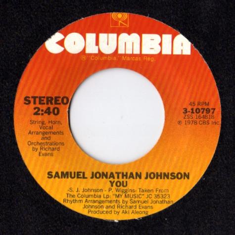 Samuel Jonathan Johnson - You / My Music