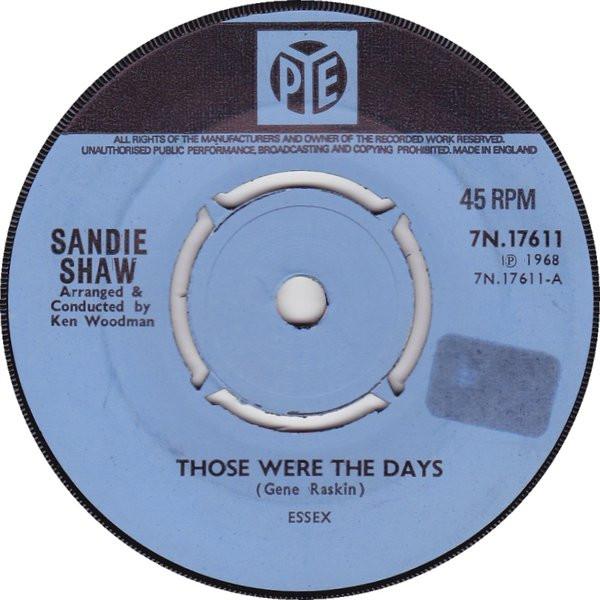 Sandie Shaw - Those Were The Days