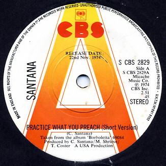 Santana - Practice What You Preach