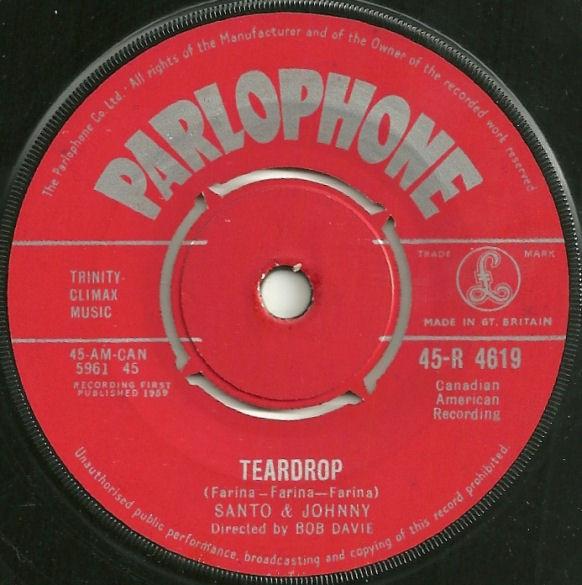 Santo & Johnny - Teardrop / The Long Walk Home
