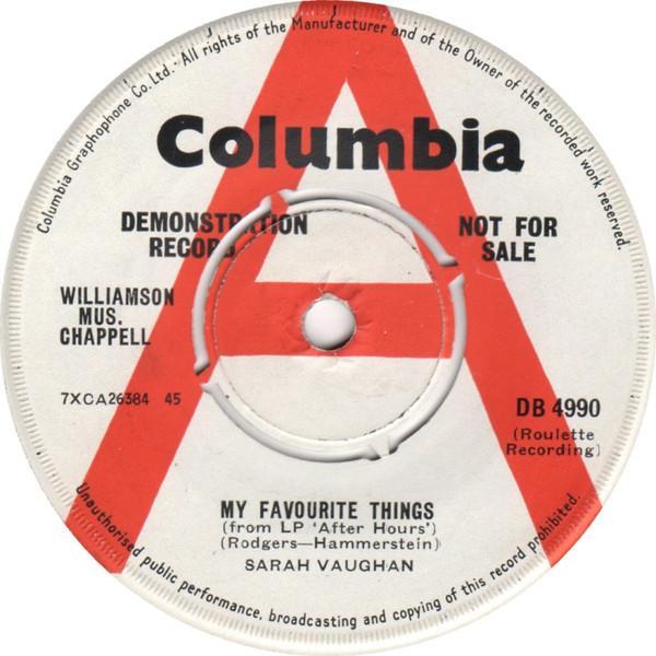 Sarah Vaughan - My Favourite Things