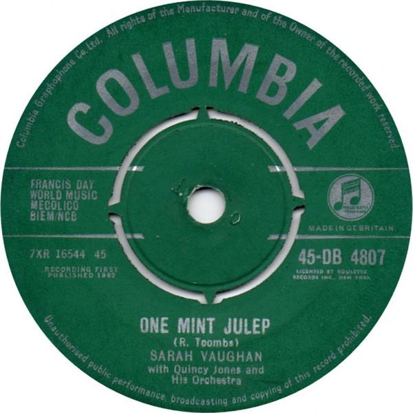 Sarah Vaughan - One Mint Julep