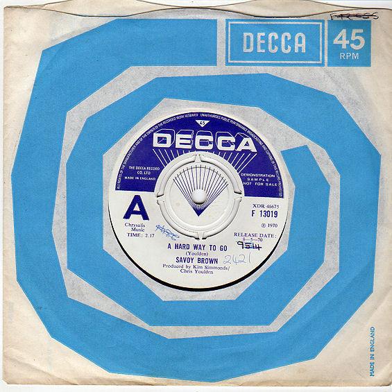 Savoy Brown - A Hard Way To Go
