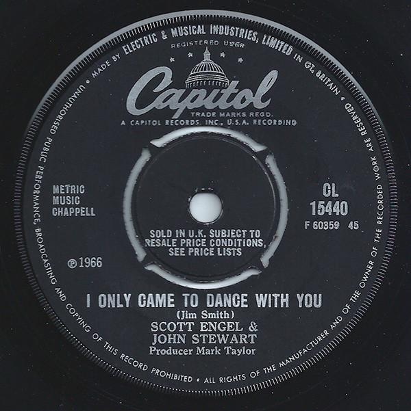 Scott Engel, John Stewart - I Only Came To Dance With You
