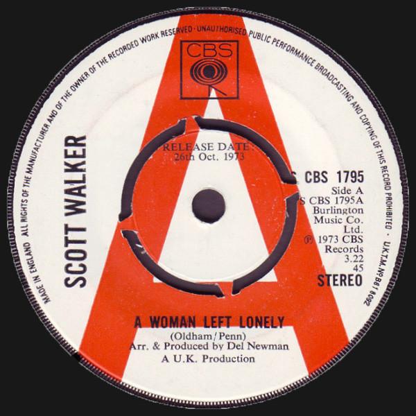 Scott Walker - A Woman Left Lonely