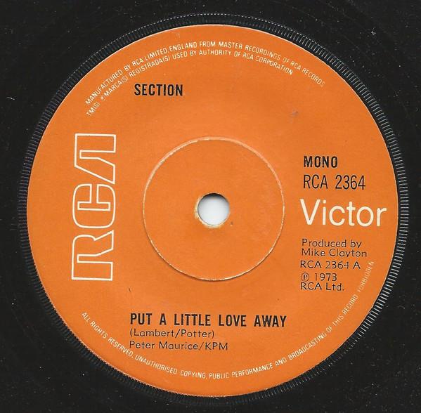 Section (3) - Put A Little Bit Of Love Away