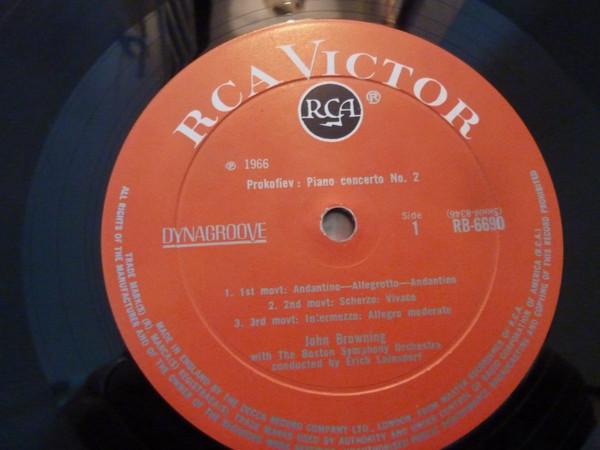 Sergei Prokofiev, John Browning (2), Boston Symphony Orchestra, Erich Leinsdorf - Piano Concertos Nos. 1 And 2