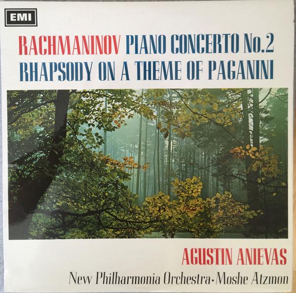 Sergei Vasilyevich Rachmaninoff, Agustin Anievas, New Philharmonia Orchestra, Moshe Atzmon - Piano Concerto No.2 - Rhapsody On A Theme Of Paganini