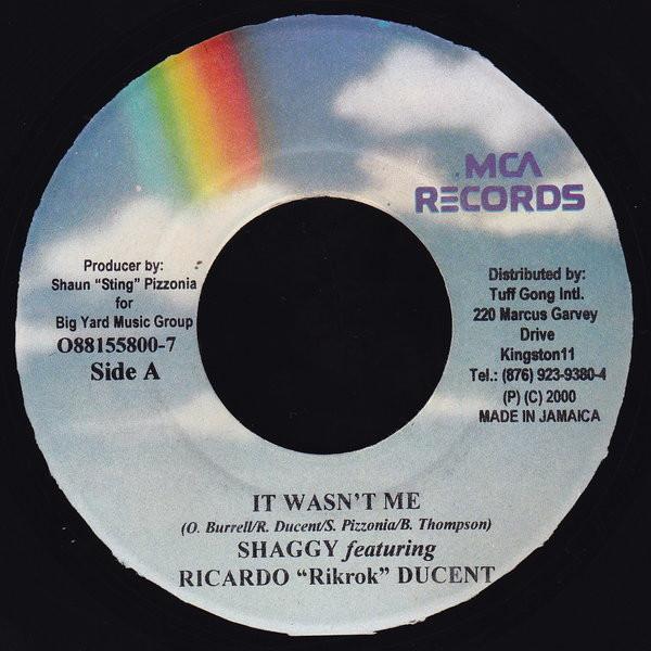 Shaggy, Ricardo "Rik Rok" Ducent - It Wasn't Me