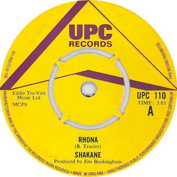 Shakane - Rhona / Find The Lady