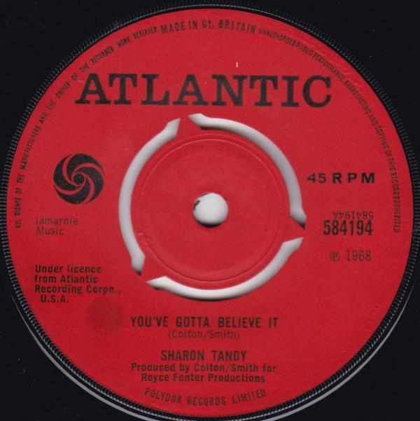 Sharon Tandy - You've Gotta Believe It