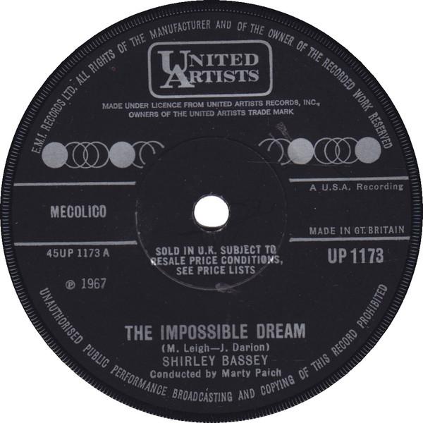 Shirley Bassey - The Impossible Dream