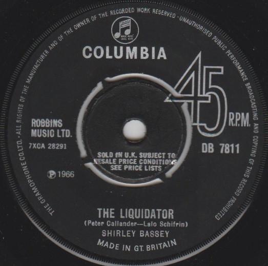 Shirley Bassey - The Liquidator