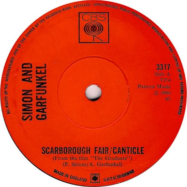 Simon & Garfunkel - Scarborough Fair / Canticle