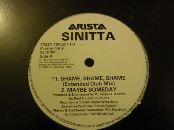 Sinitta - Shame, Shame, Shame