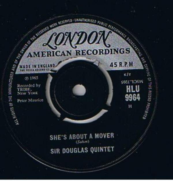 Sir Douglas Quintet - She's About A Mover