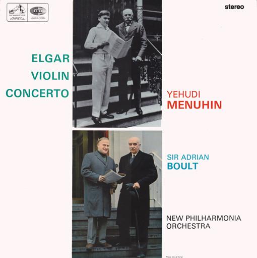 Sir Edward Elgar, Sir Adrian Boult, Yehudi Menuhin - Violin Concerto In B Minor, Op. 61