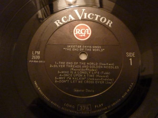Skeeter Davis - Skeeter Davis Sings The End Of The World