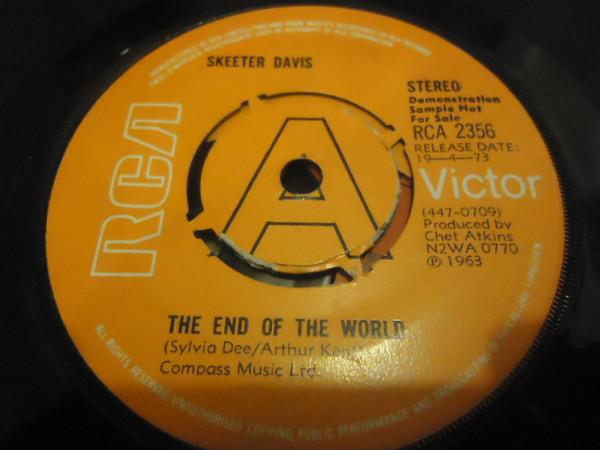 Skeeter Davis - The End Of The World / I Can't Stay Mad At You