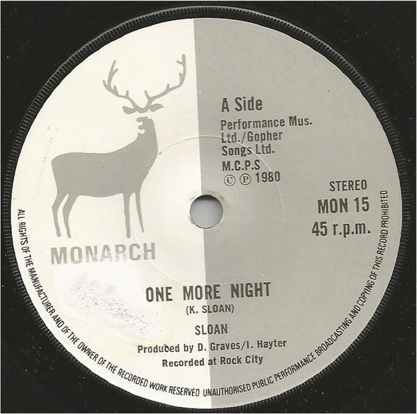 Sloan (7) - One More Night