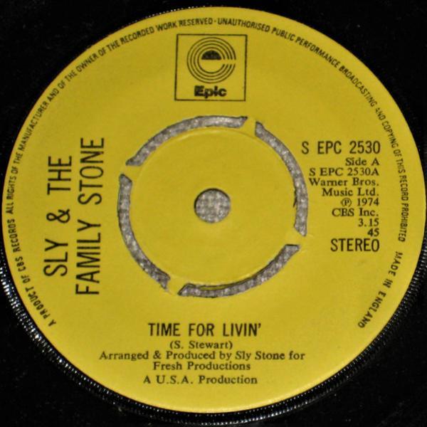 Sly & The Family Stone - Time For Livin' / Small Talk