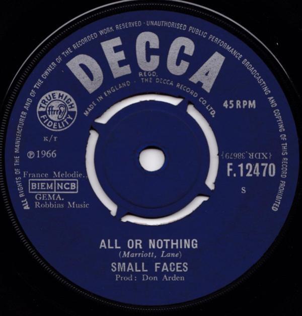 Small Faces - All Or Nothing