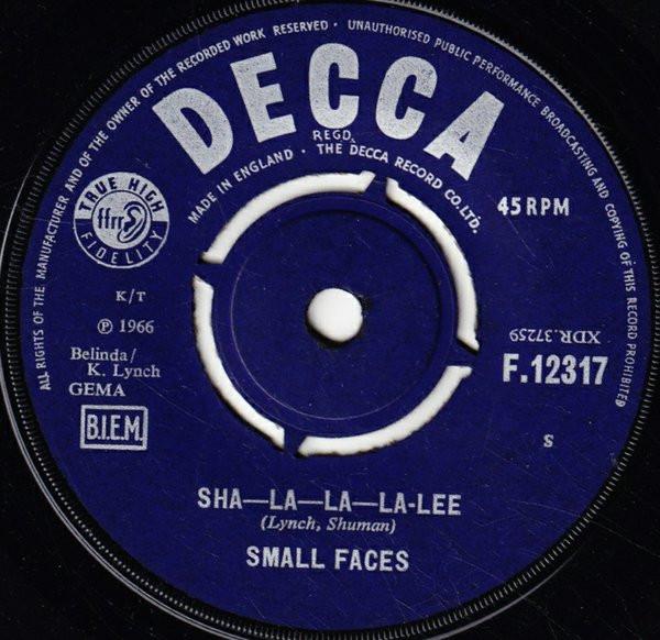 Small Faces - Sha-La-La-La-Lee