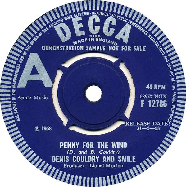 Smile (9), Denis Couldry - Penny For The Wind