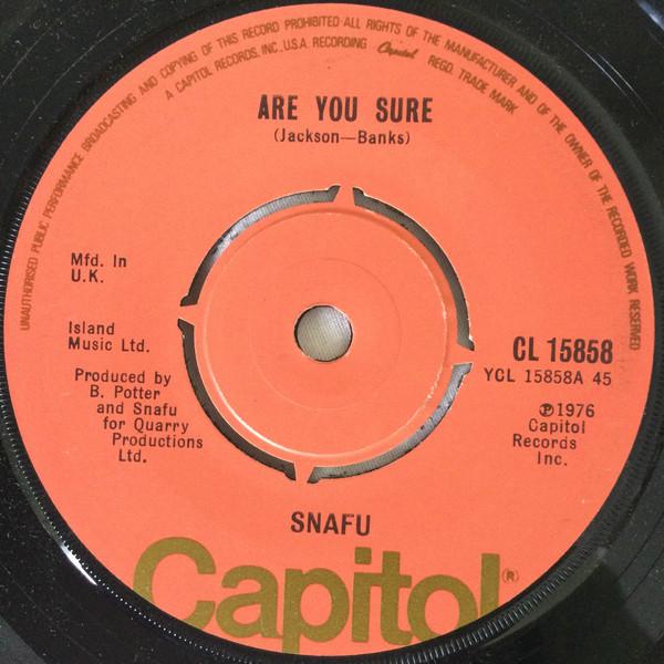 Snafu (6) - Are You Sure