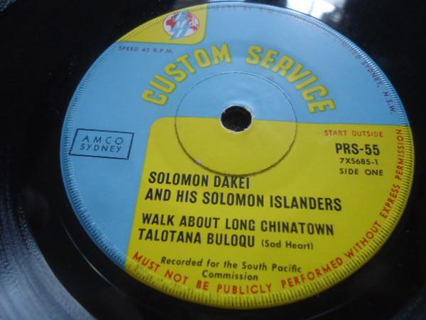 Solomon Dakei And His Solomon Islanders - Walk About Long Chinatown