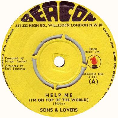 Sons And Lovers - Help Me (I'm On Top Of The World)