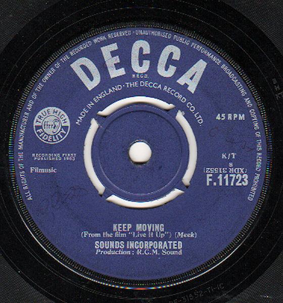 Sounds Incorporated - Keep Moving