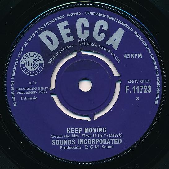 Sounds Incorporated - Keep Moving