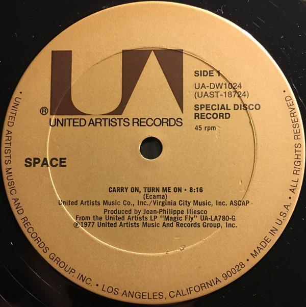 Space - Carry On, Turn Me On / Tango In Space