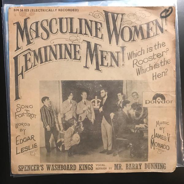 Spencer's Washboard Kings - Masculine Women And Feminine Men