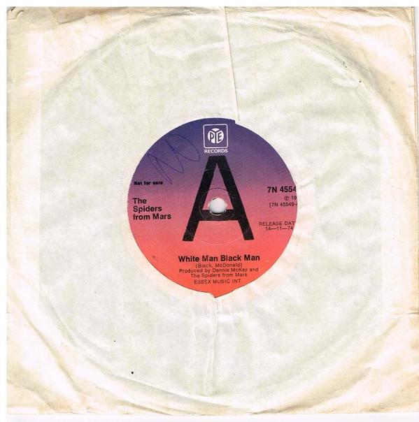 Spiders From Mars - White Man, Black Man / National Poll