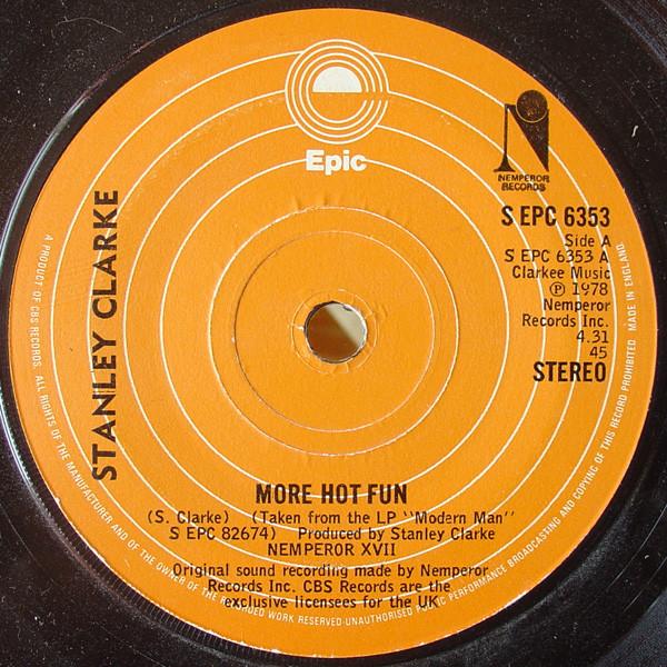Stanley Clarke - More Hot Fun / Slow Dance