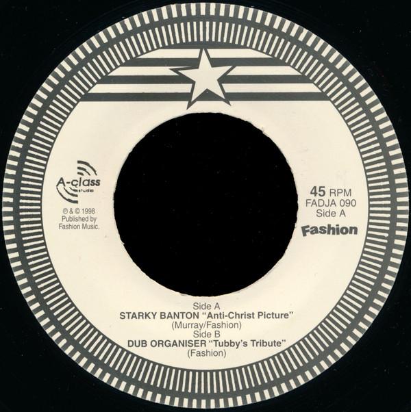 Starkey Banton, The Dub Organiser - Anti-Christ Picture / Tubby's Tribute