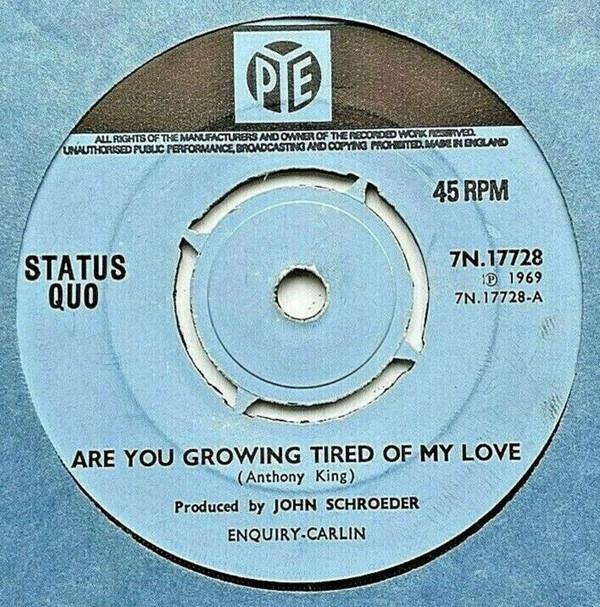 Status Quo - Are You Growing Tired Of My Love