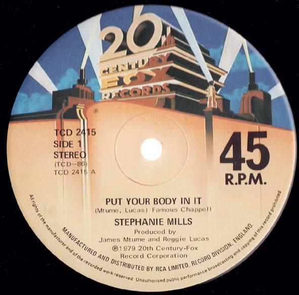 Stephanie Mills - Put Your Body In It / What Cha Gonna Do With My Lovin'