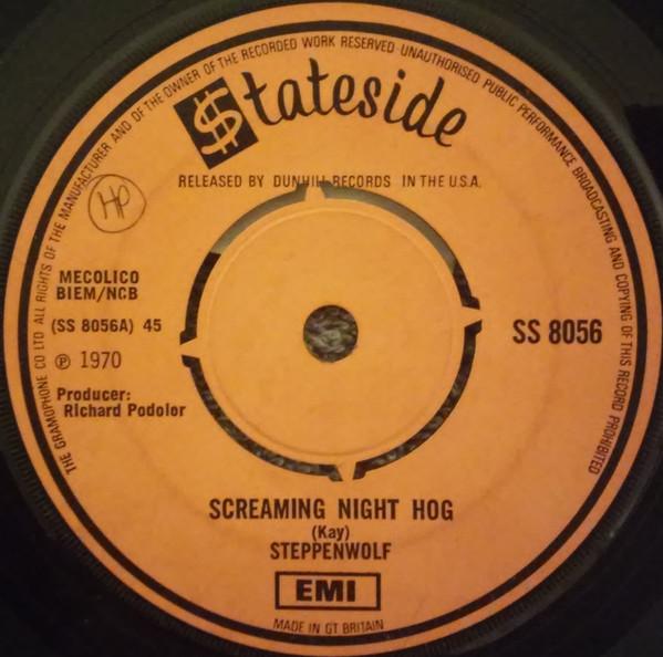 Steppenwolf - Screaming Night Hog / Spiritual Fantasy