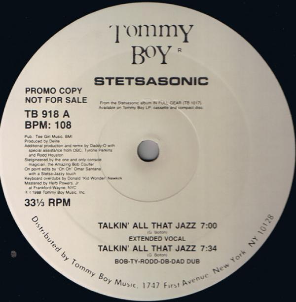 Stetsasonic - Talkin' All That Jazz