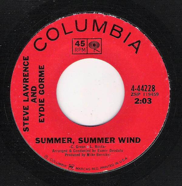 Steve & Eydie - Summer, Summer Wind / Be Still
