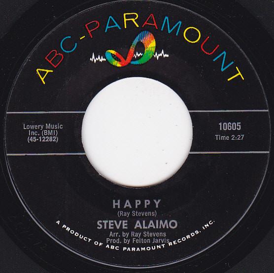 Steve Alaimo - Happy / Everybody Knows But Her